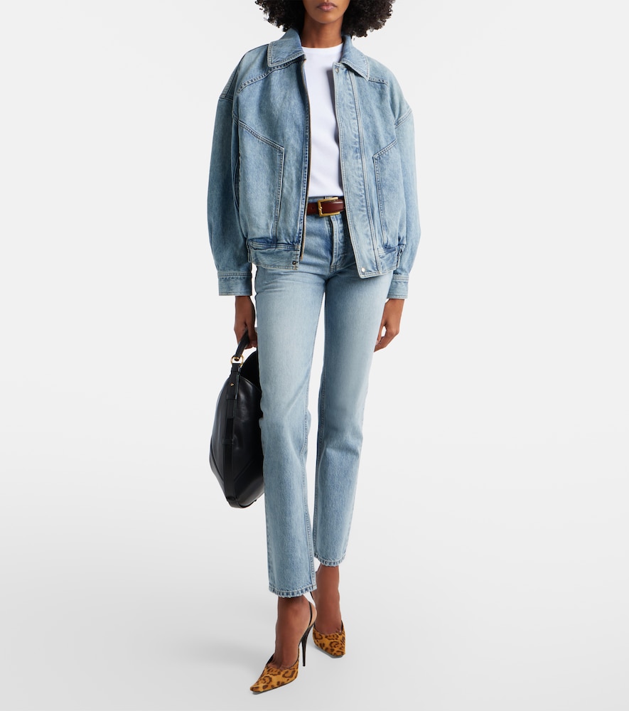  Saint Laurent Saint Laurent Top Cassandre Aus Baumwolle 