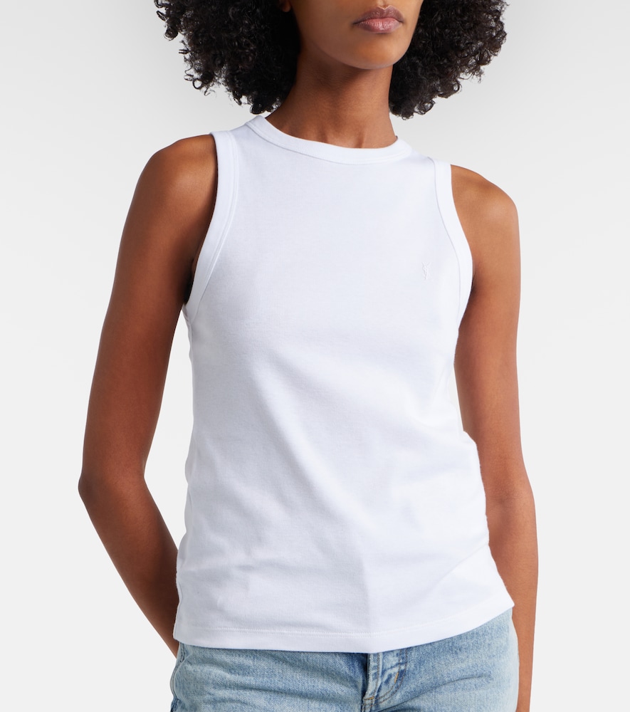  Saint Laurent Saint Laurent Top Cassandre Aus Baumwolle 