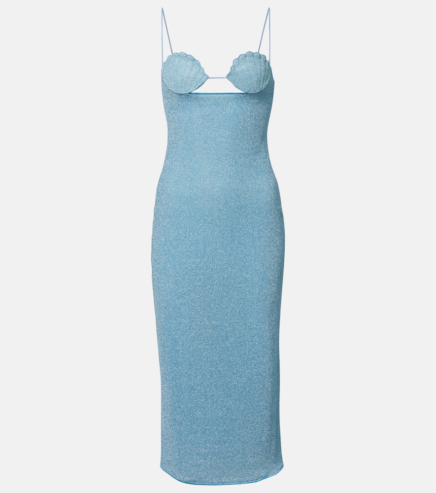 Oseree Oséree Lumière midi dress