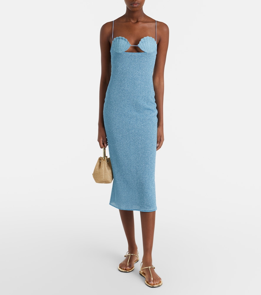 Oséree Lumière midi dress