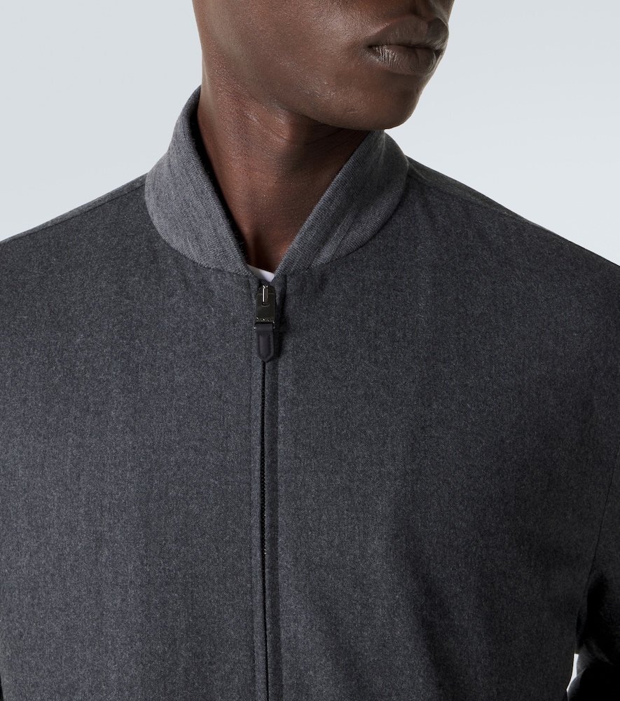 Wool Bomber Jacket