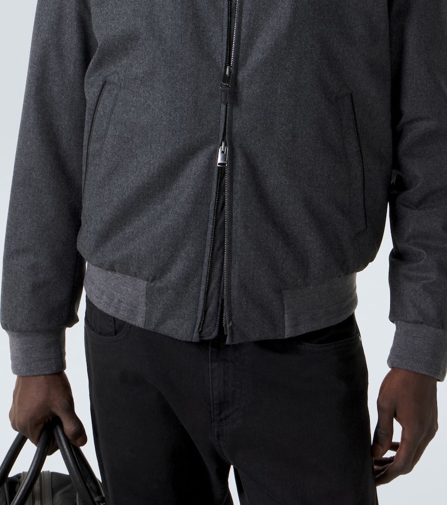 Wool Bomber Jacket