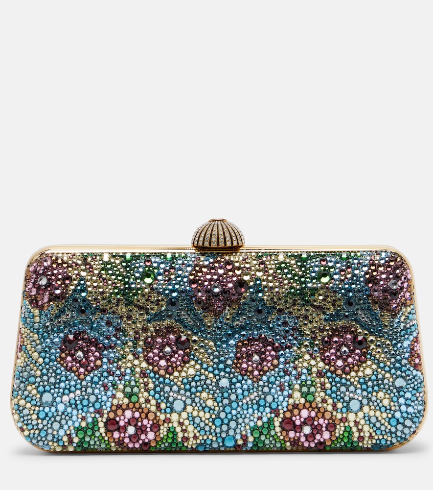 Valentino Garavani Carry Secrets Swarovski-embellished clutch