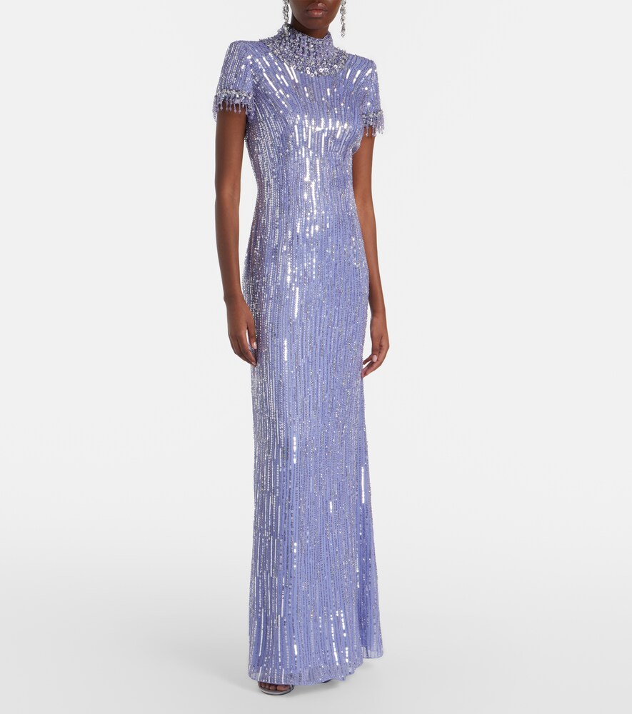 Jenny Packham Madelaine embellished gown