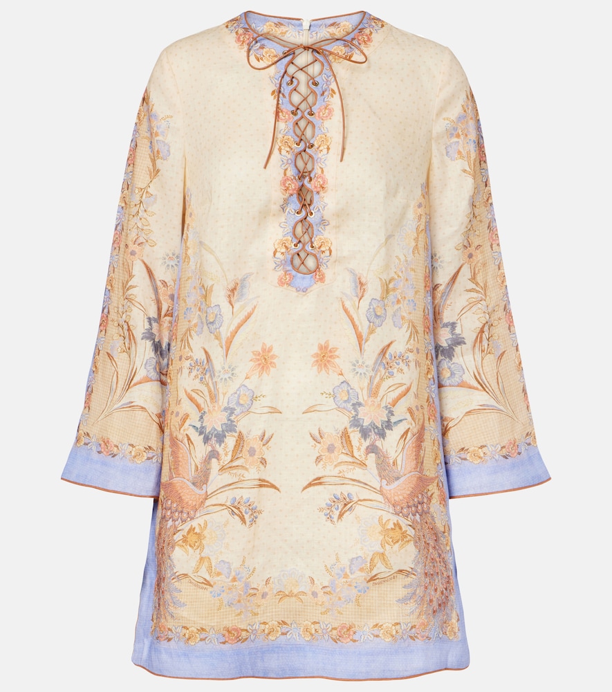 Zimmermann Indra floral linen tunic