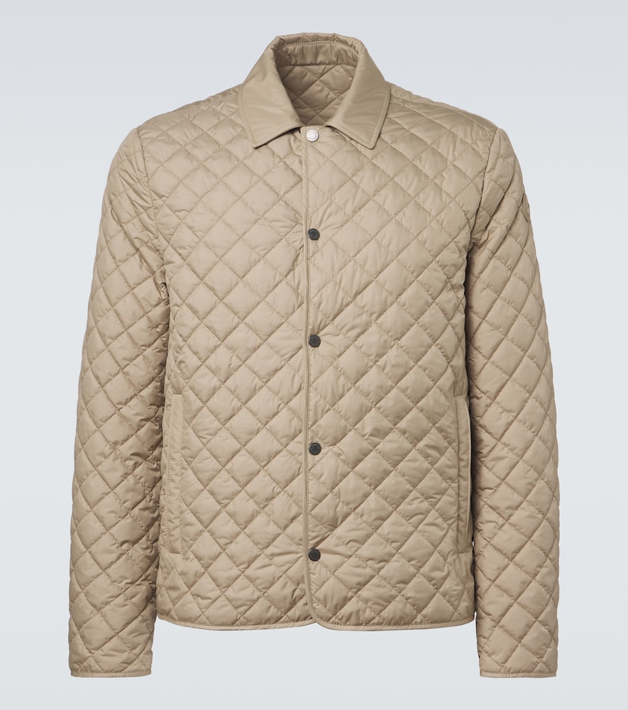 Moncler Avrelie Quilted Jacket In Sand