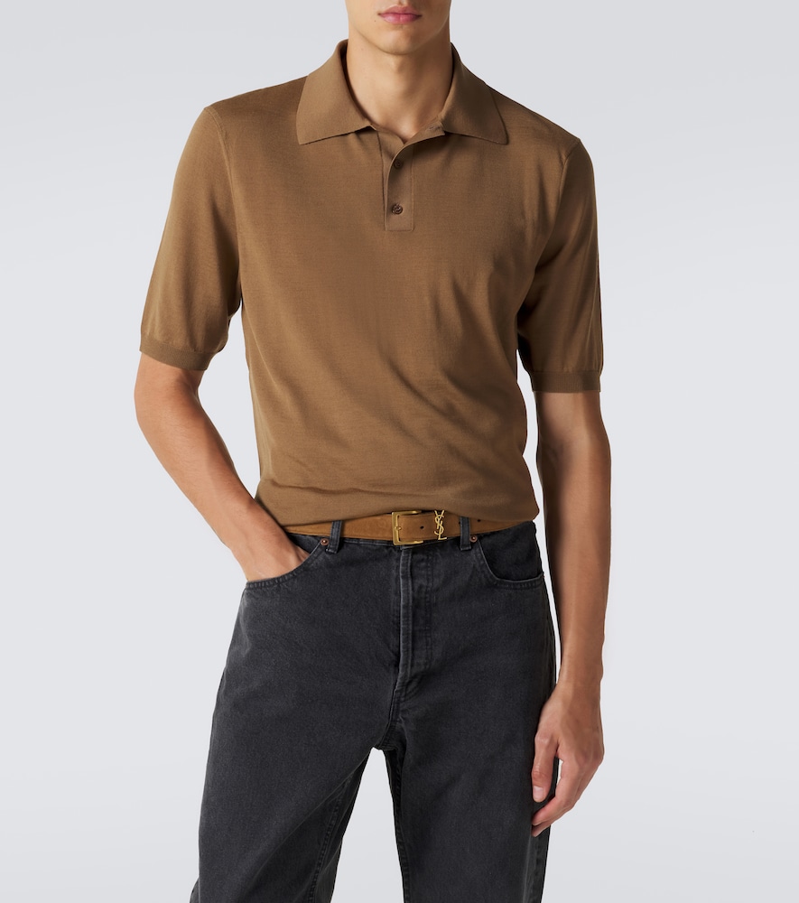 Wool Polo Shirt