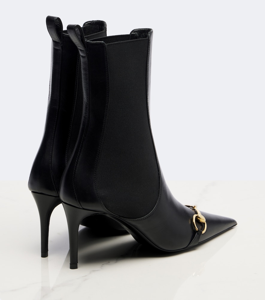 Donna Horsebit Ankle Boots