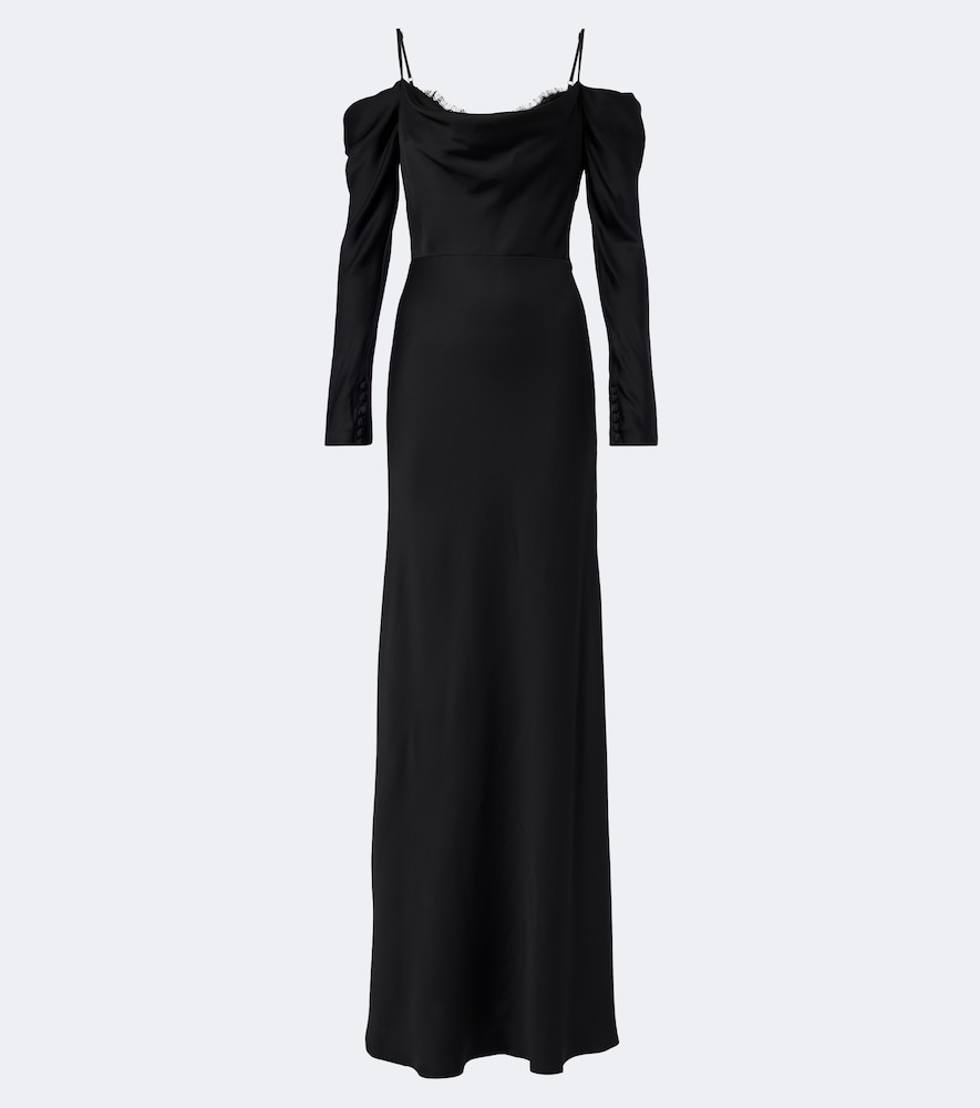 Rebecca Vallance Robe longue Noire