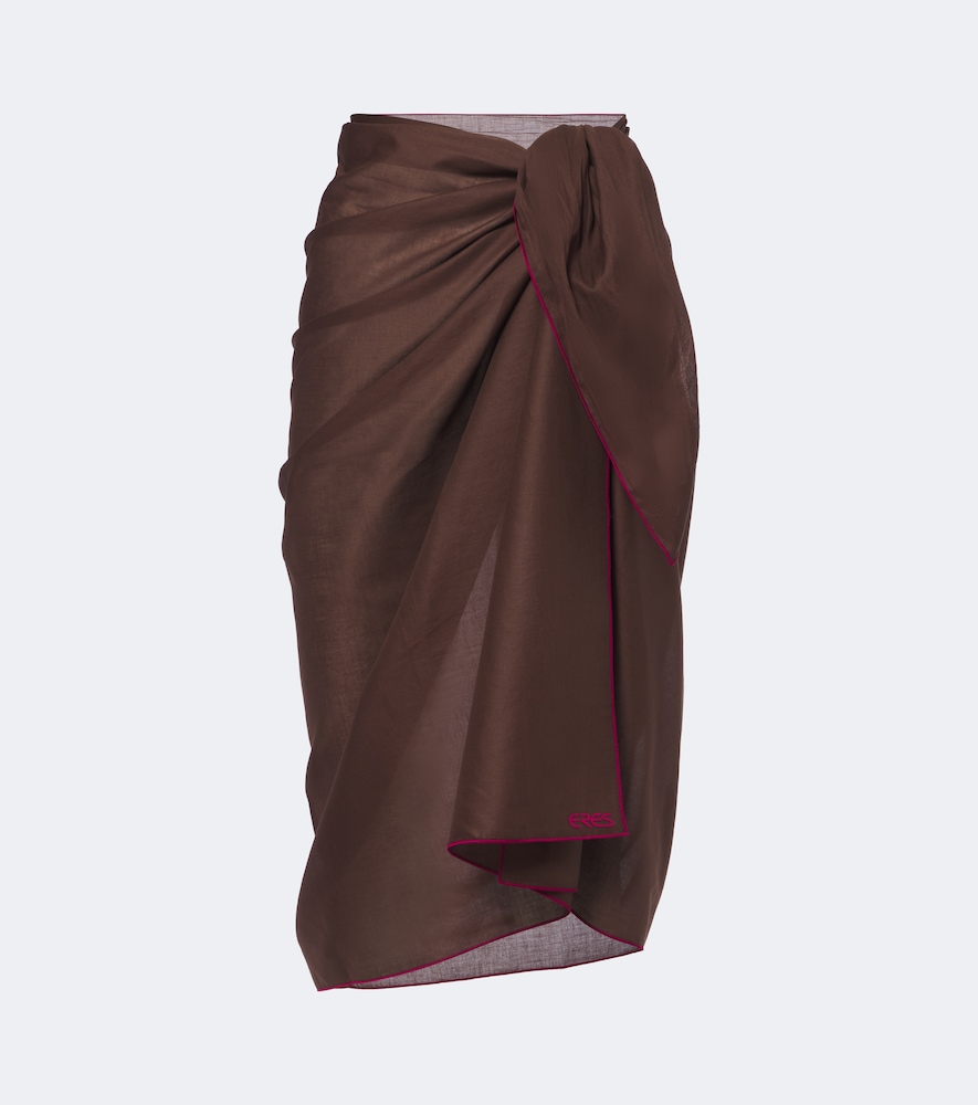 Eres Jupe de plage Cabine en coton 195$
