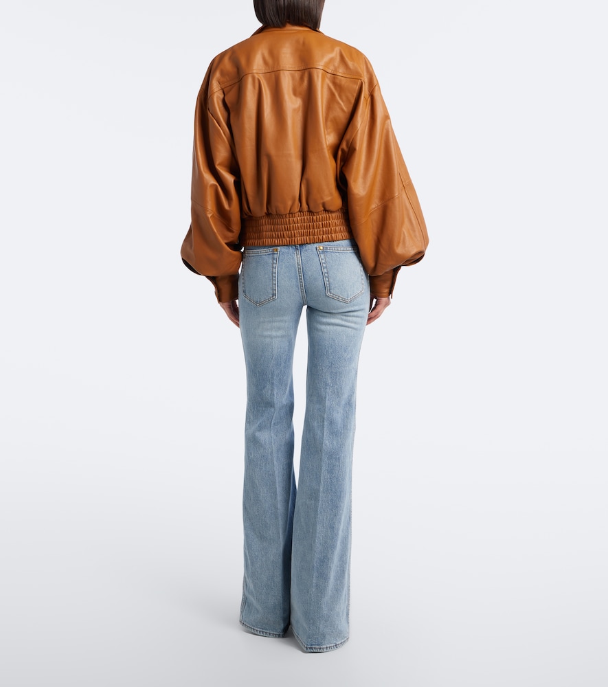 Faded Flared Jeans
