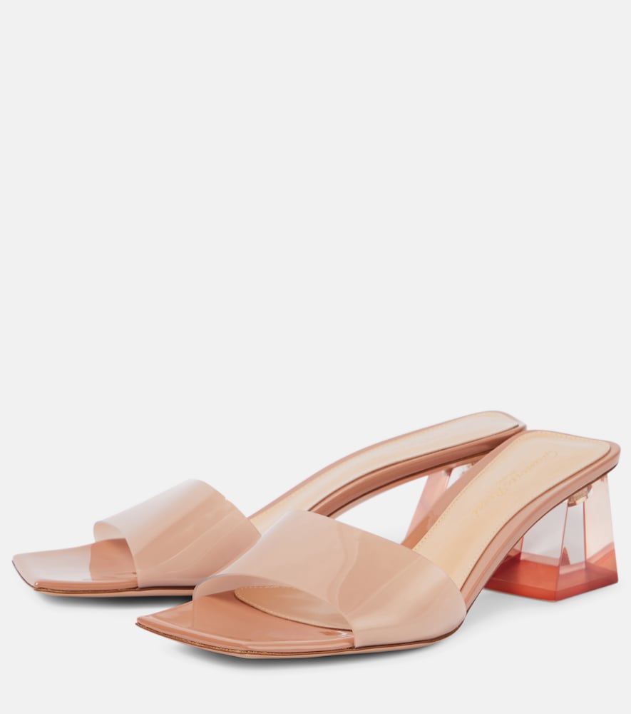  Gianvito Rossi Gianvito Rossi Cosmic 55 Tpu Mules 