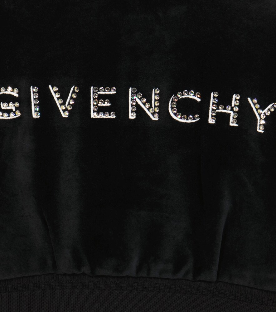  Givenchy Kids Givenchy Kids Cardigan Aus Samt 