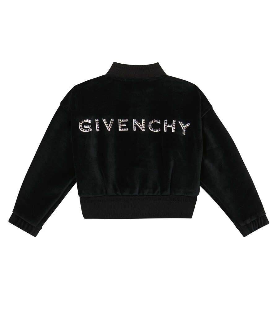  Givenchy Kids Givenchy Kids Cardigan Aus Samt 
