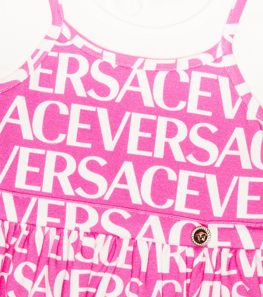  Versace Kids Versace Kids Baby Kleid Aus Jersey 