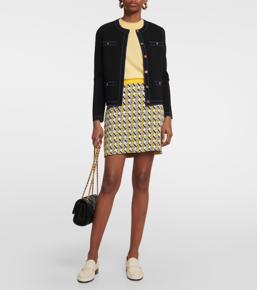  Tory Burch Tory Burch Knit Miniskirt 