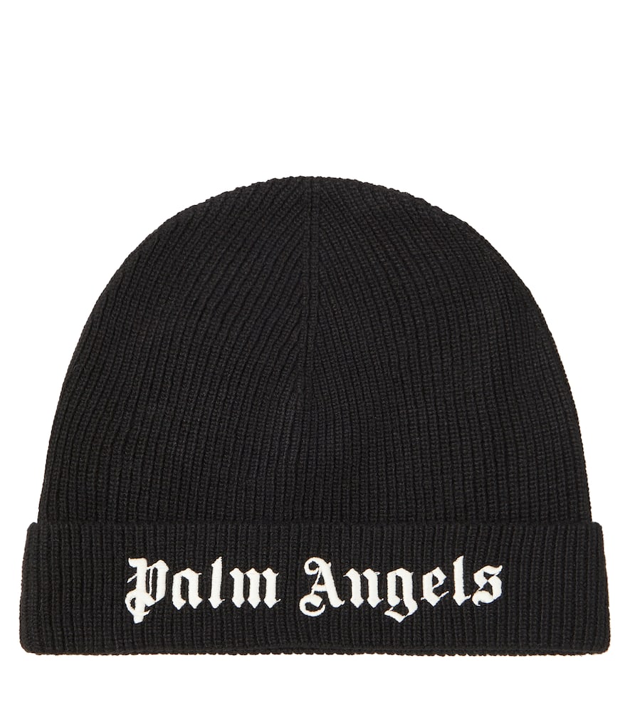 Palm Angels Kids Logo beanie
