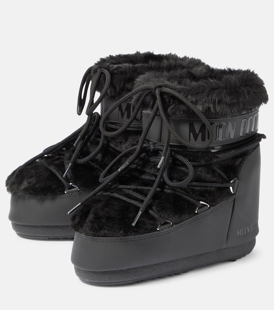 Moon Boot Icon Low Snow Boots In Black