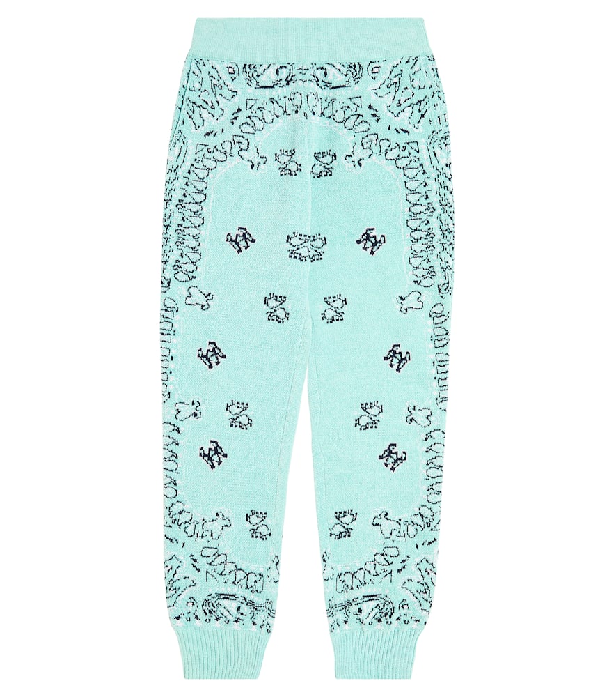 Amiri Kids Bandana chenille sweatpants