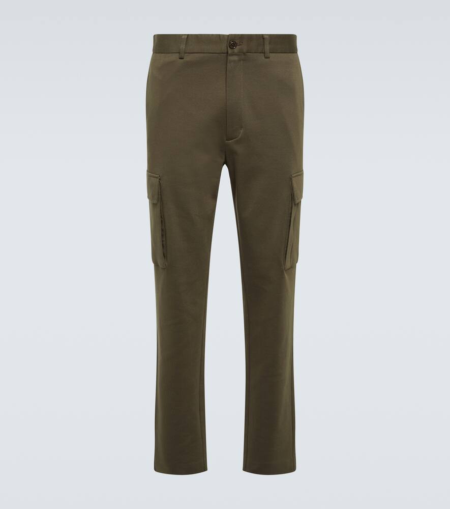 Moncler Mid-rise cotton-blend cargo pants