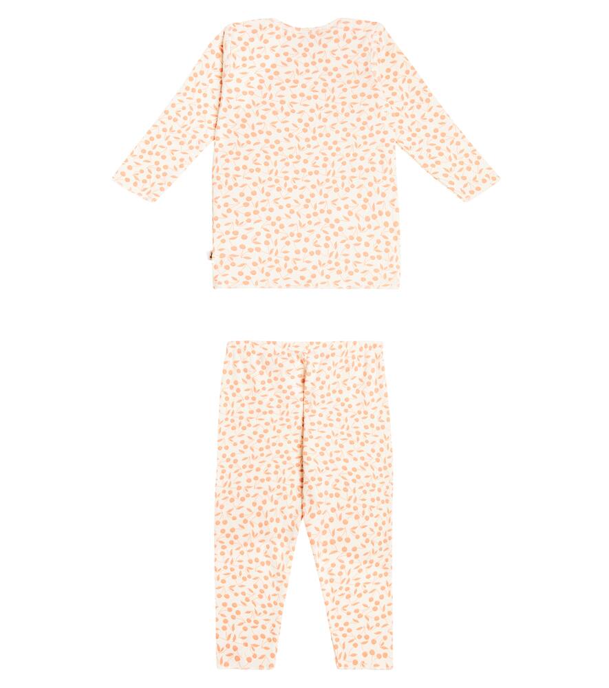 Bonpoint Baby Set Timi Aus Top Und Hose In Beige