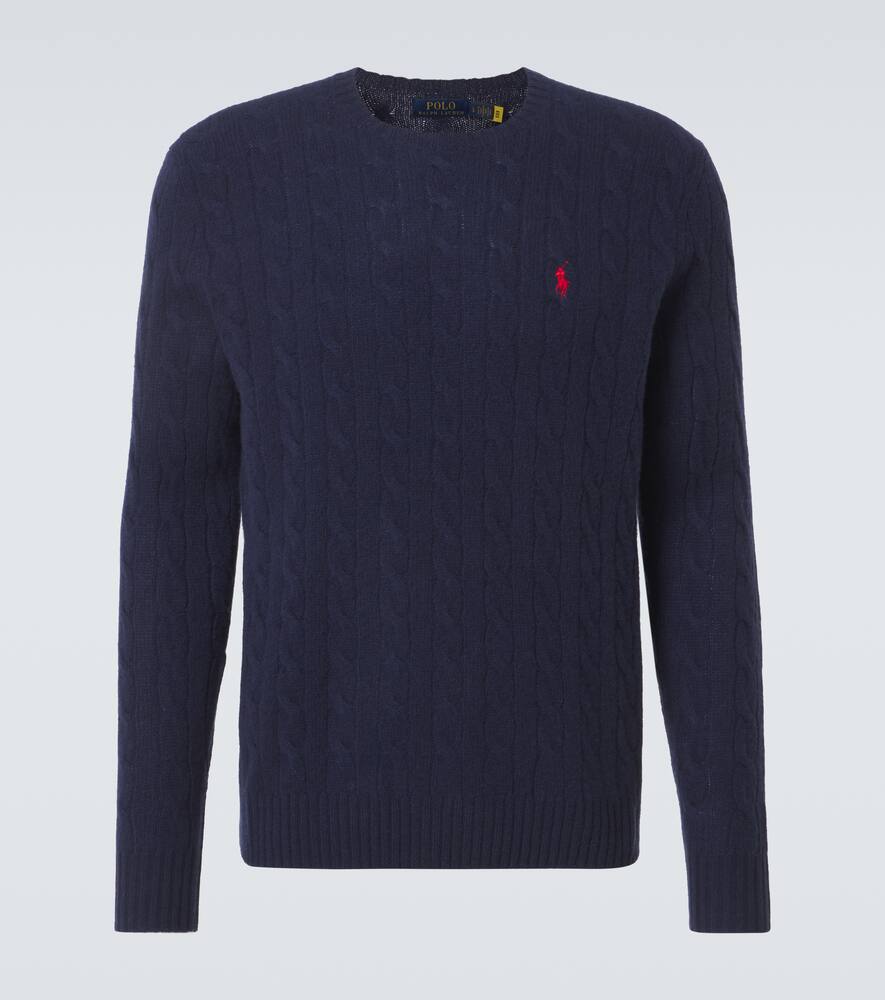 Polo Ralph Lauren Cable-knit wool and cashmere sweater