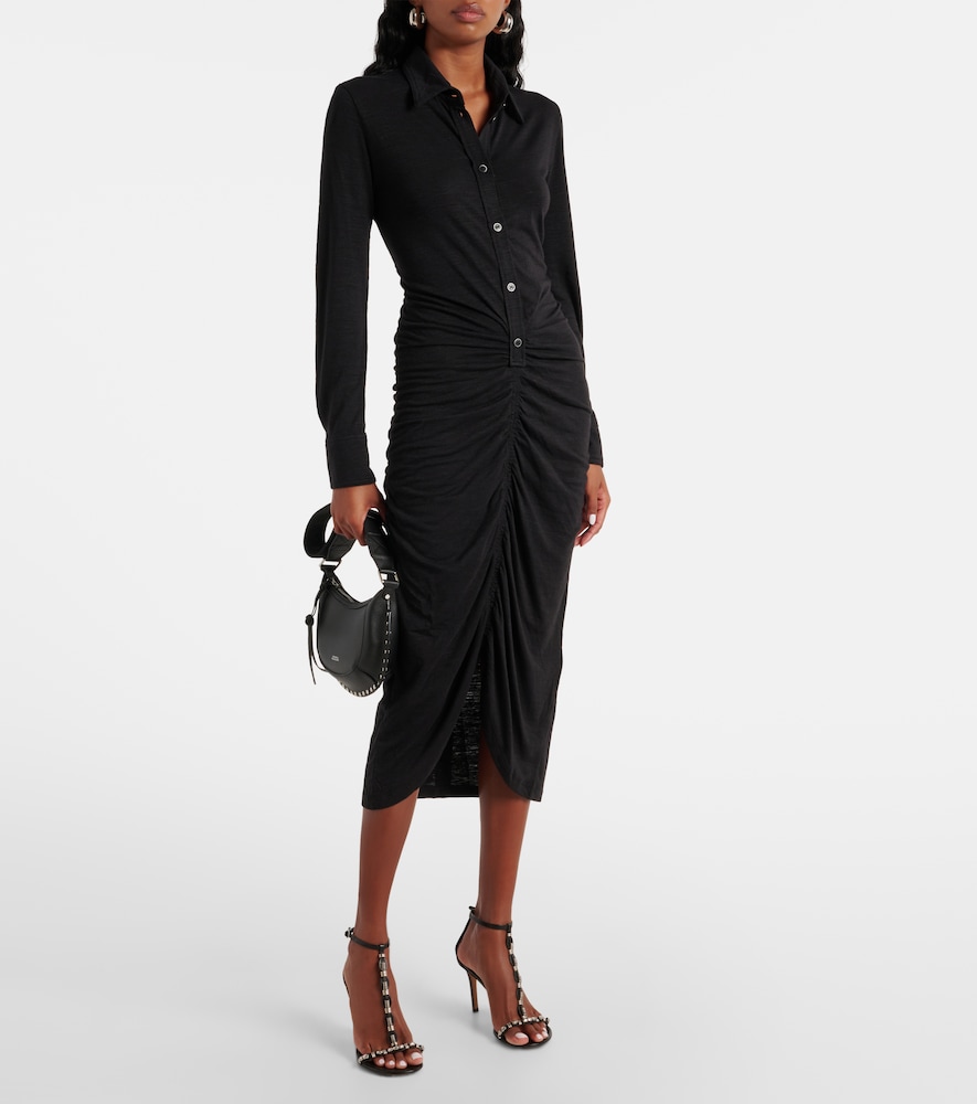  Marant Etoile Marant Etoile Polokleid Ivalia Aus Jersey 