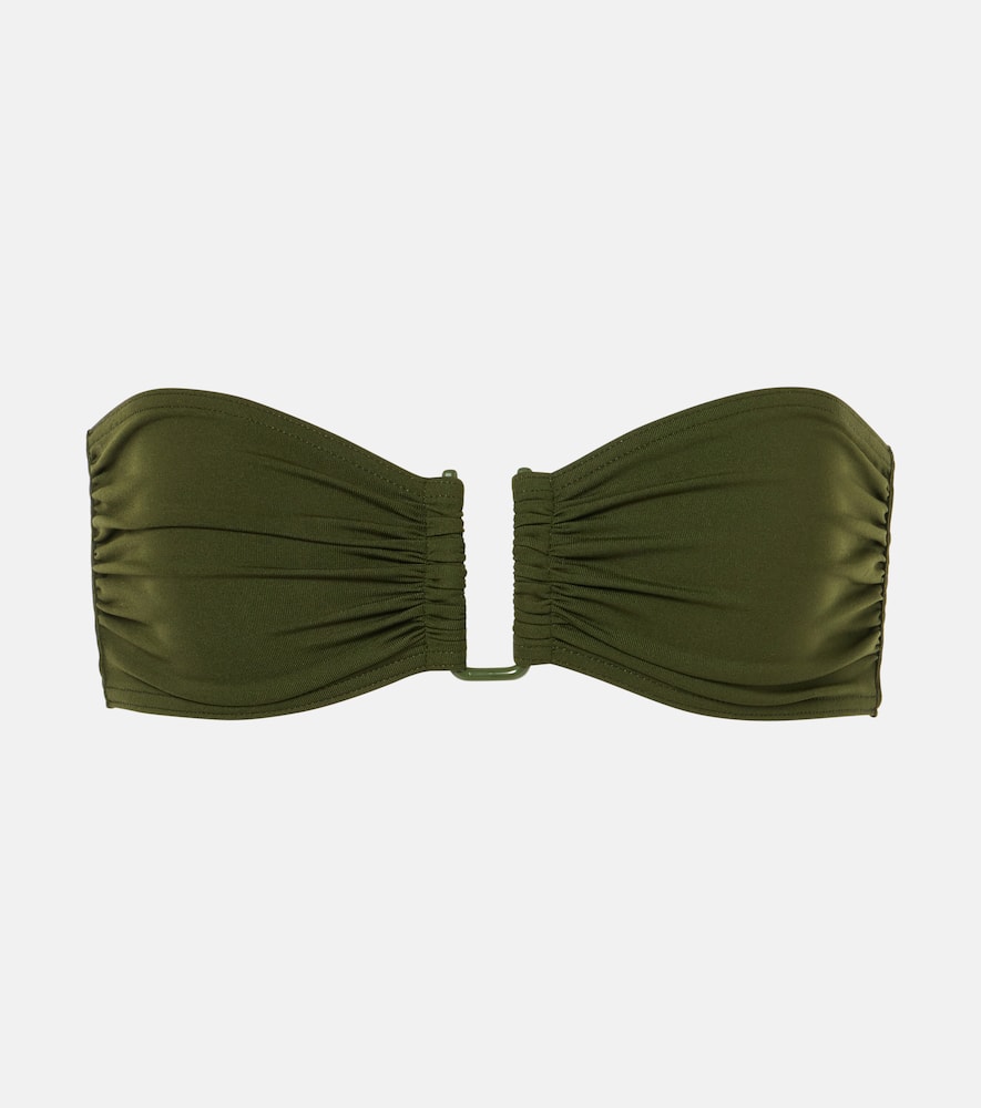 Eres Show Bandeau Bikini Top In Grün