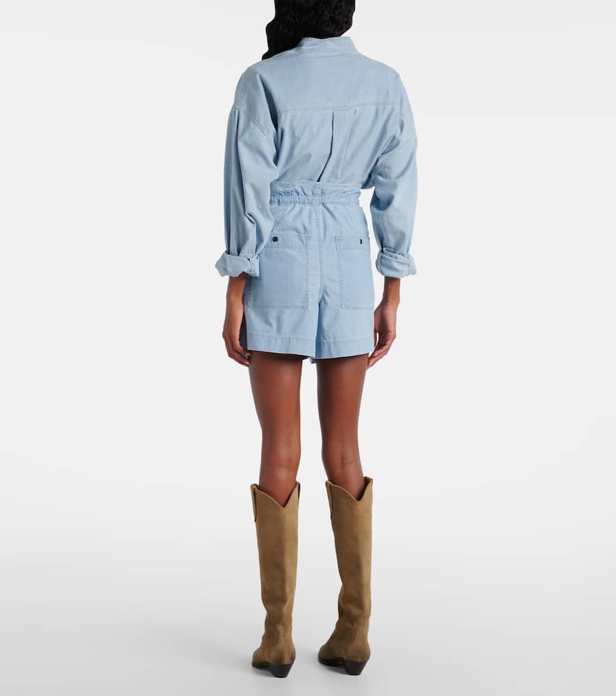Marant Etoile Valdina cotton shorts