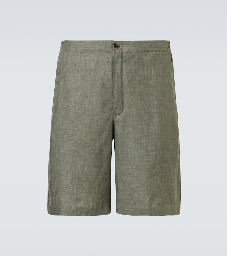 Nolan linen Bermuda shorts