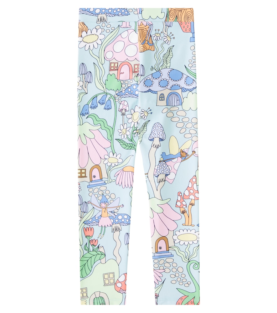  Stella Mccartney Kids Stella Mccartney Kids Bedruckte Leggings 