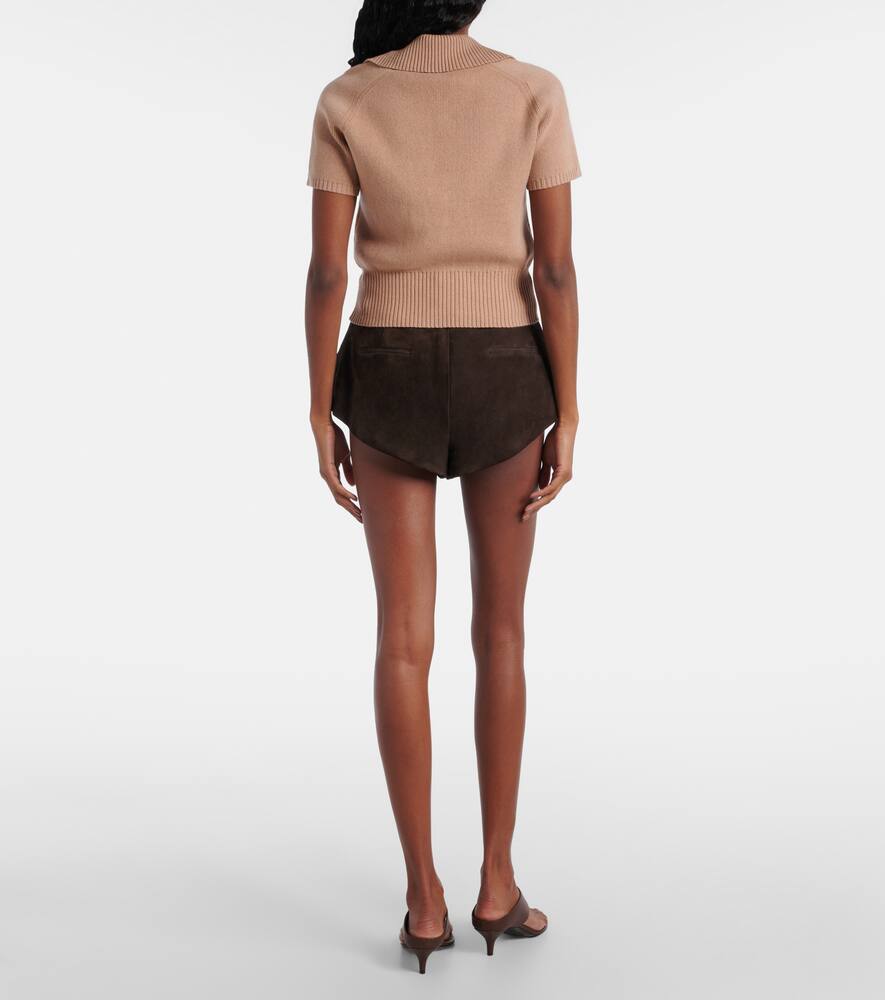 Magda Butrym Cotton-blend Top In Beige