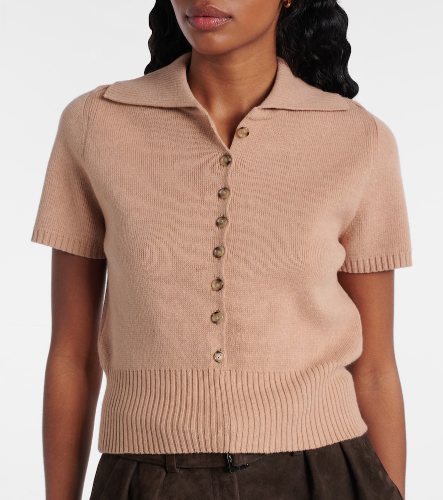 Magda Butrym Cotton-blend Top In Beige