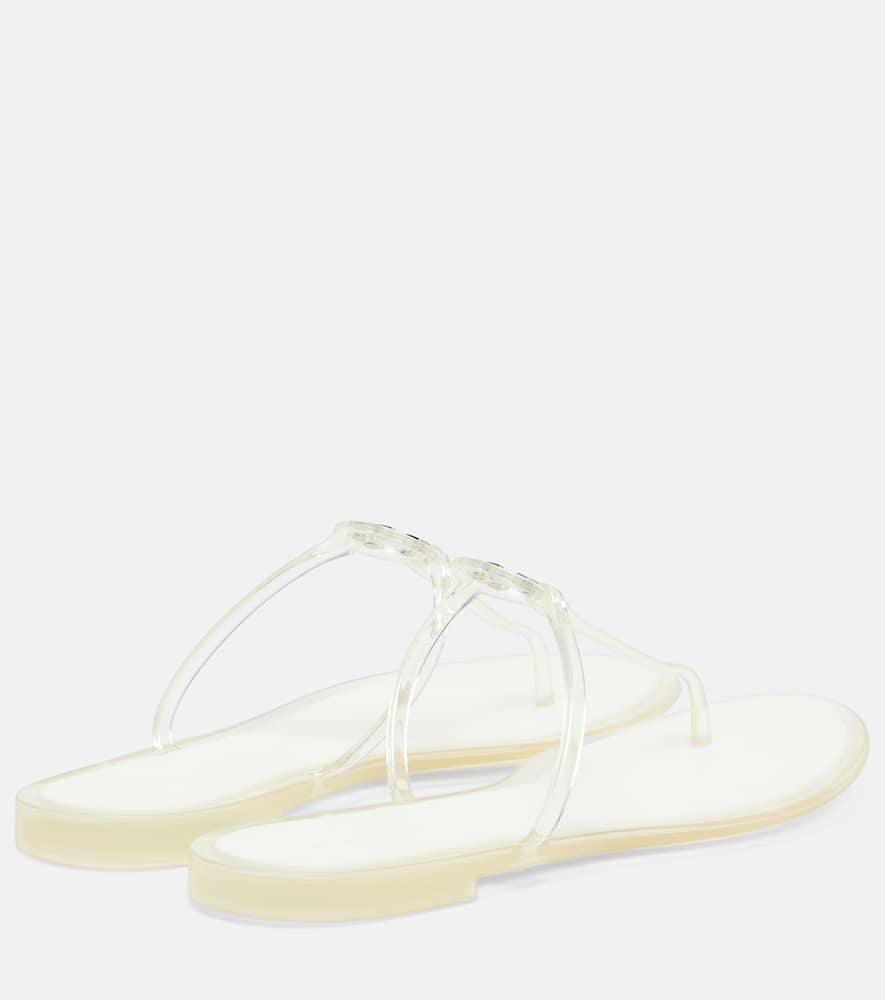 Tory Burch Mini Miller Thong Sandals In Transparent