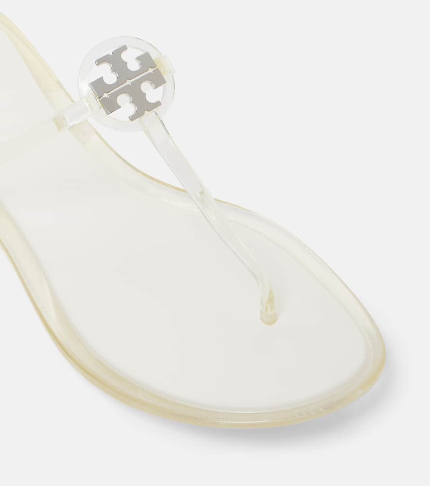 Tory Burch Mini Miller Thong Sandals In Transparent