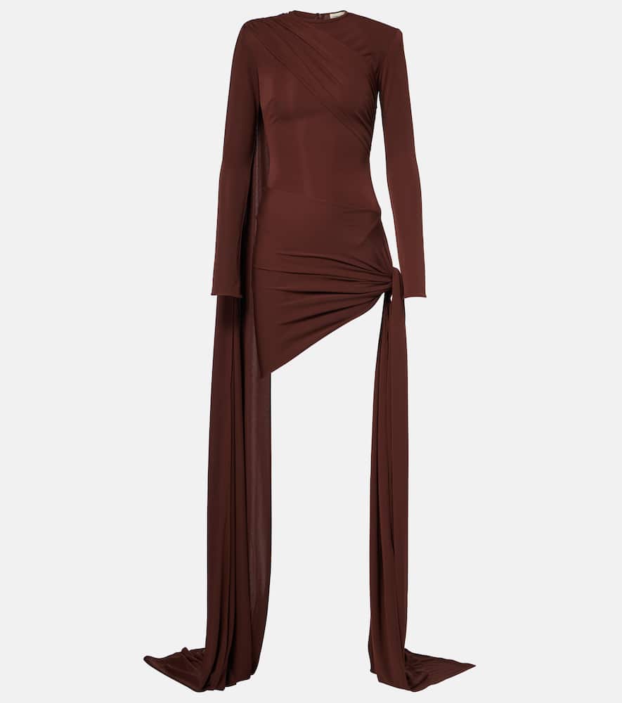 Venus draped minidress