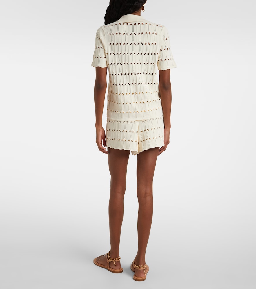  Zimmermann Zimmermann Top Rhiannon Aus Pointelle-strick 