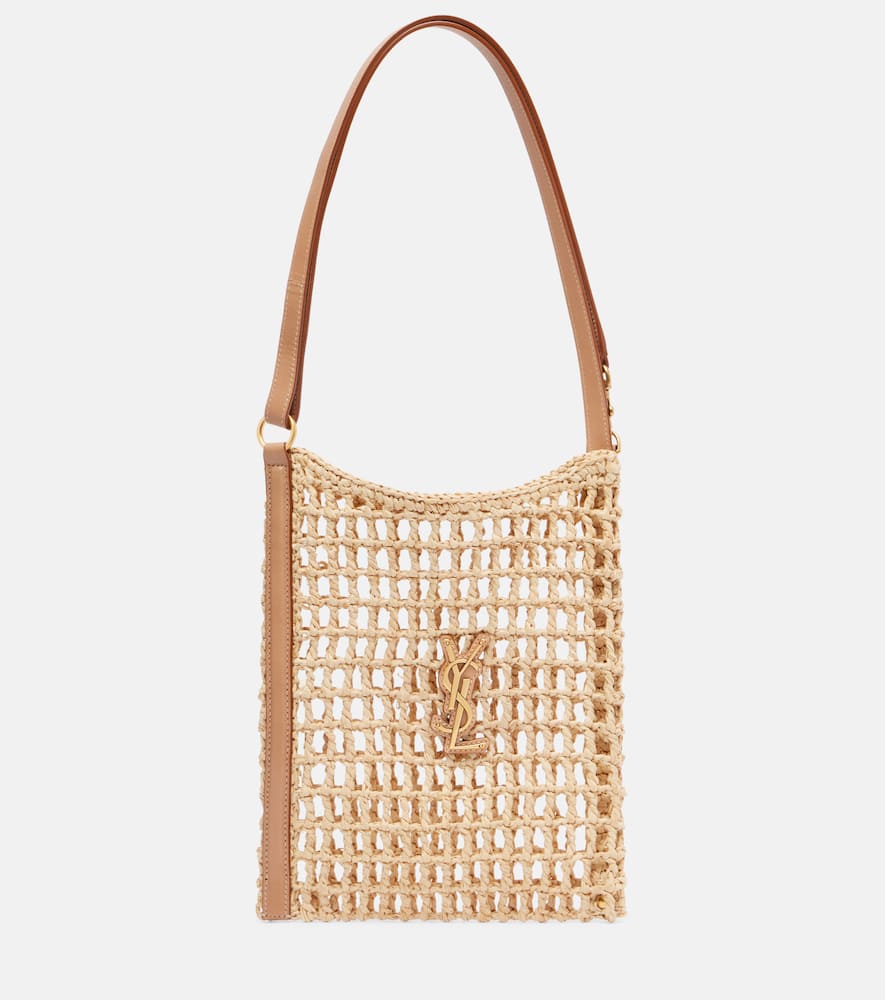 Oxalis Mini raffia shoulder bag