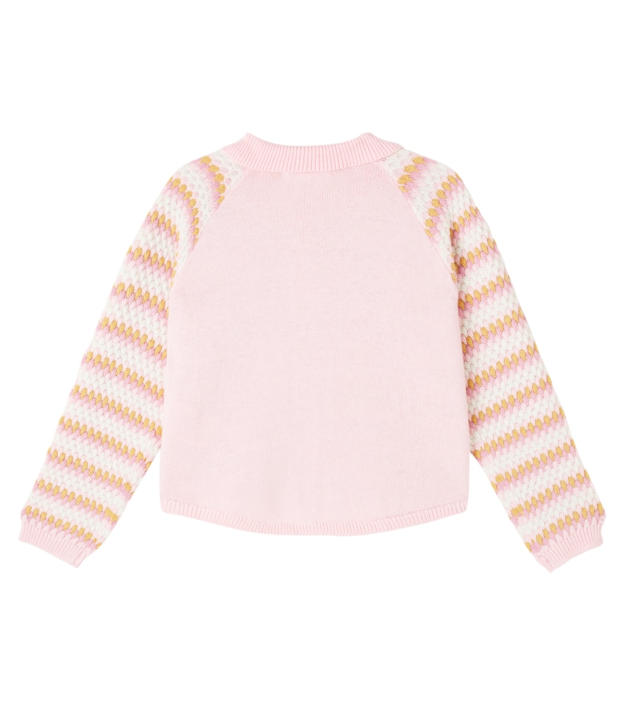 Louise Misha Khellani Cotton And Wool Cardigan In Multi