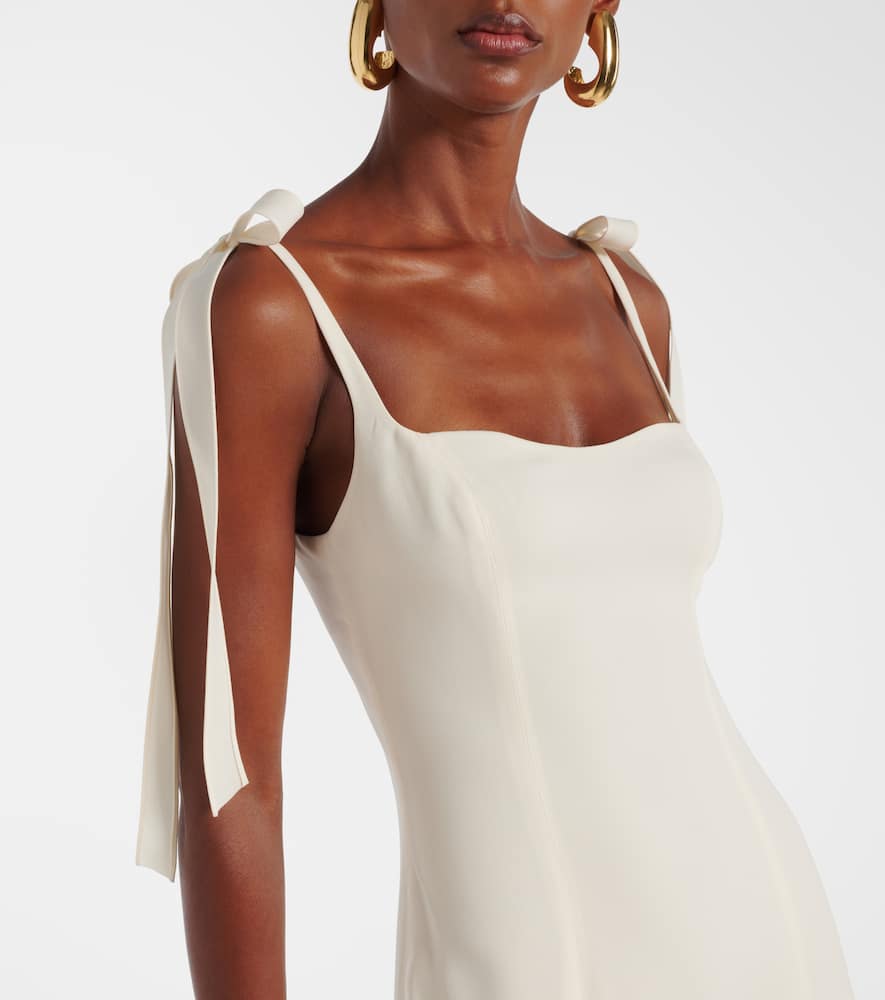 Marmar Halim Bow-detail Gown In Neutral