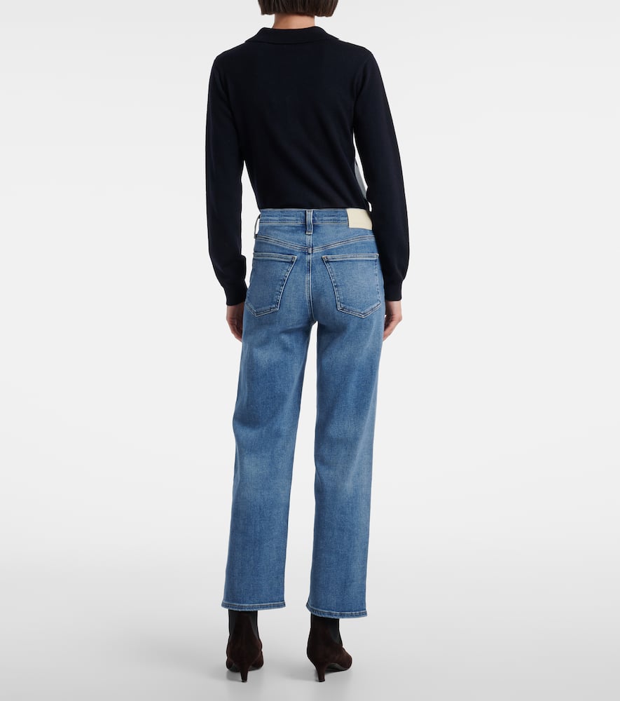 Citizen Of Humanity Palma High-rise Straight Jeans In Blue