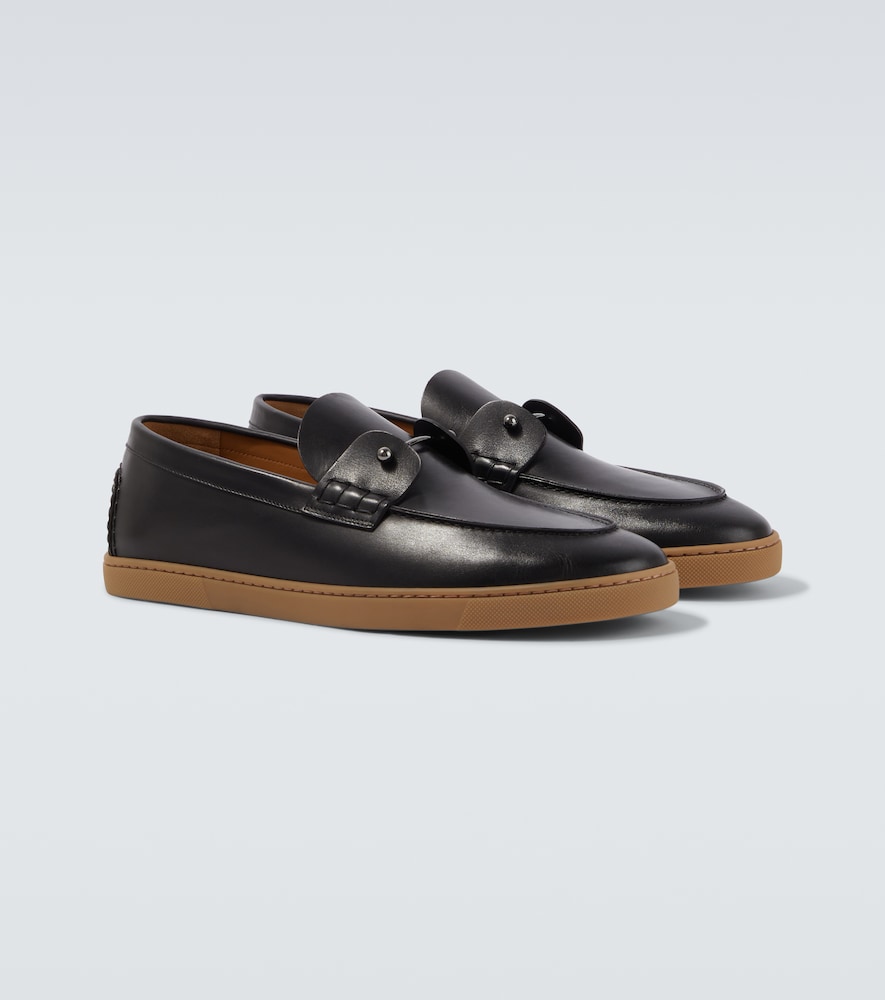  Christian Louboutin Christian Louboutin Slip-ons Chambeliboat Aus Leder 