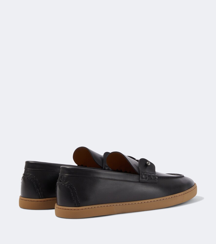  Christian Louboutin Christian Louboutin Slip-ons Chambeliboat Aus Leder 