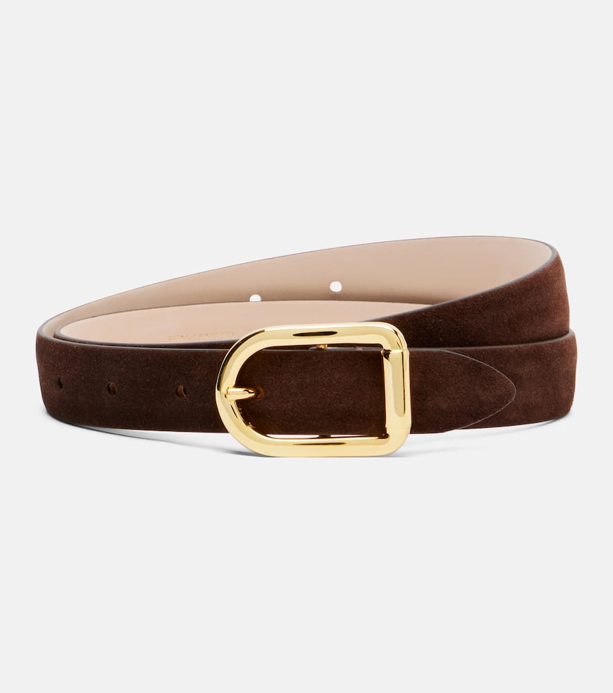 Dehanche Mija Suede Belt In Black