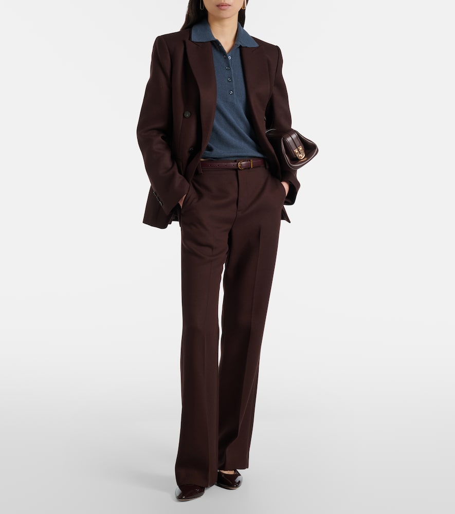 Vince Cashmere and silk polo sweater