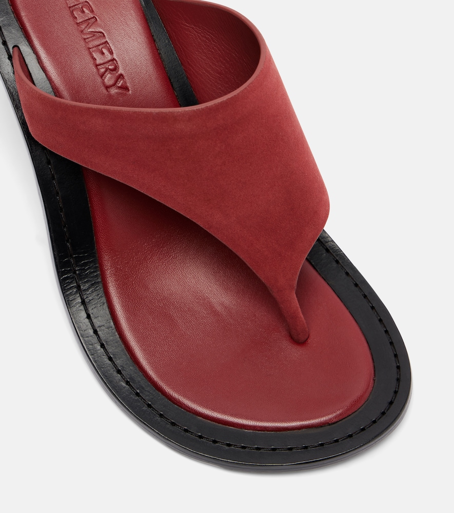 Hardie Suede Thong Sandals