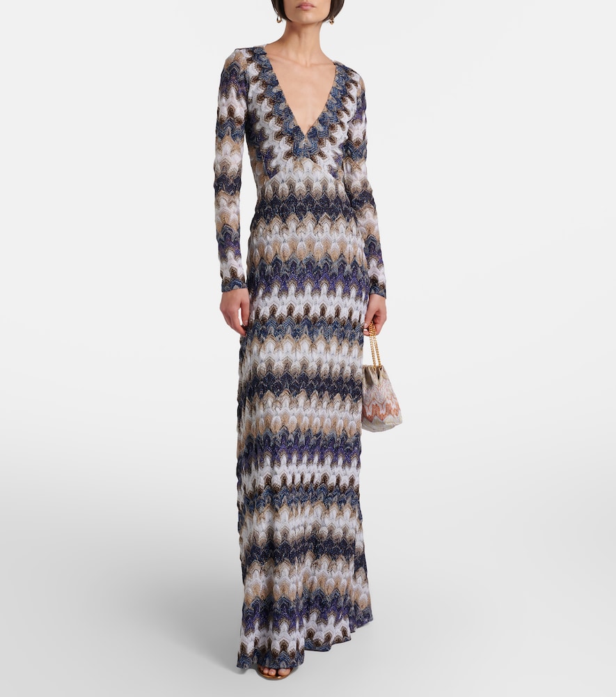 Missoni Lamé maxi dress