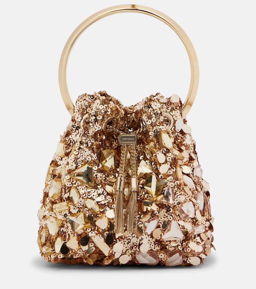 Verzierte Bucket-Bag Bon Bon Small