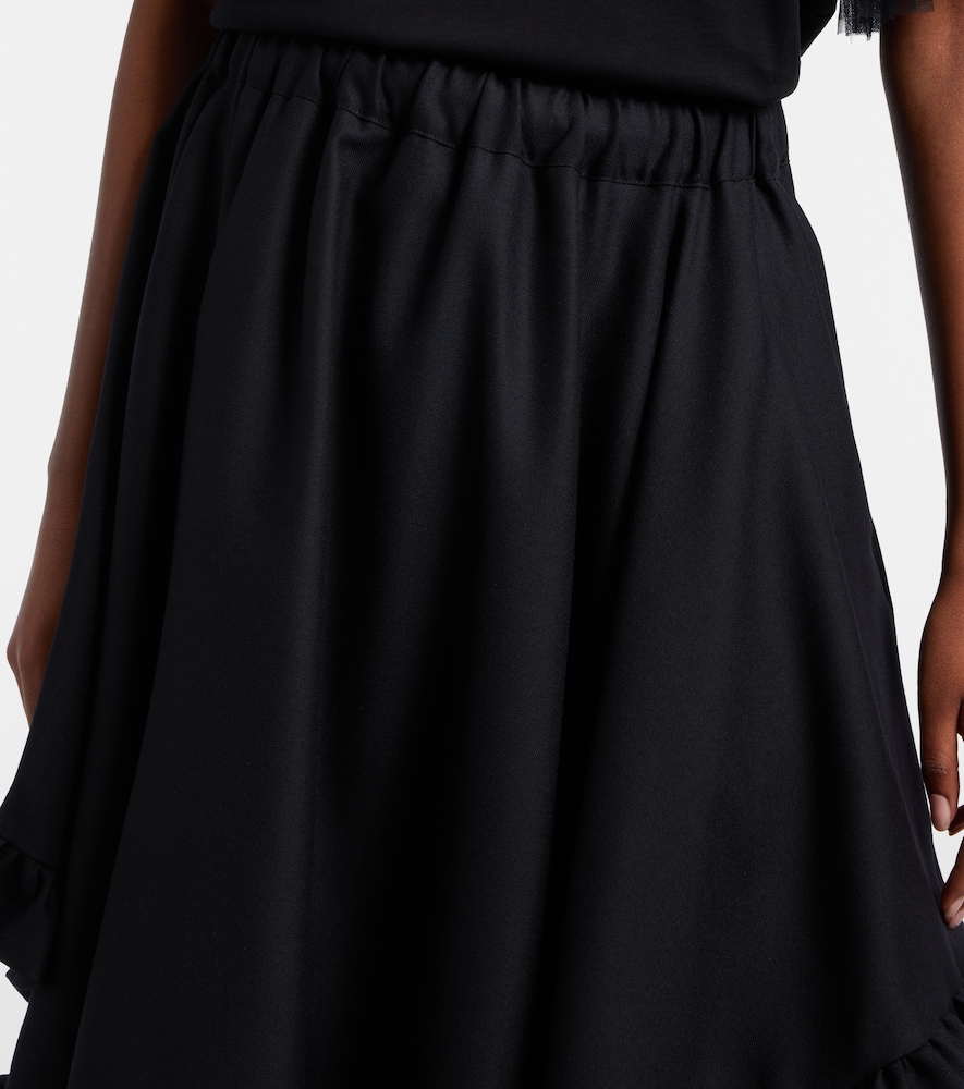 Ruffled Tiered Midi