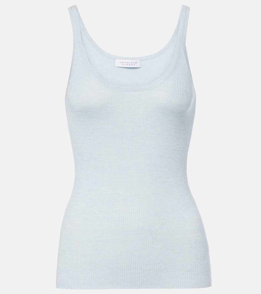 Gabriela Hearst Cinxia cashmere, silk, and hemp tank top | Thumbnail 7 Gabriela Hearst Cinxia cashmere, silk, and hemp tank top | Thumbnail 7